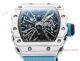 Swiss Grade 1 Copy Richard Mille RM12-01 Tourbillon Men Watches with White Quartz TPT Case Textile Strap (6)_th.jpg